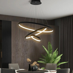 Lumenia | Contemporary LED Ring Chandelier
