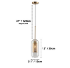 Aurella | Lámparas colgantes de vidrio