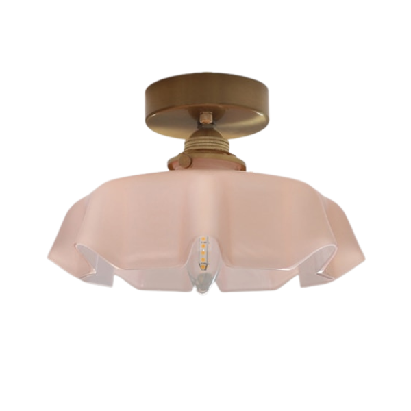 Lunaria | Pendente Fiore di Vetro & Lampade a Soffitto