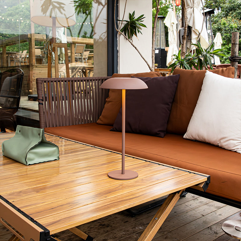 Aurelle | Järntrycksaktiverad LED-lampa, uppladdningsbar samtida stämningsbelysning