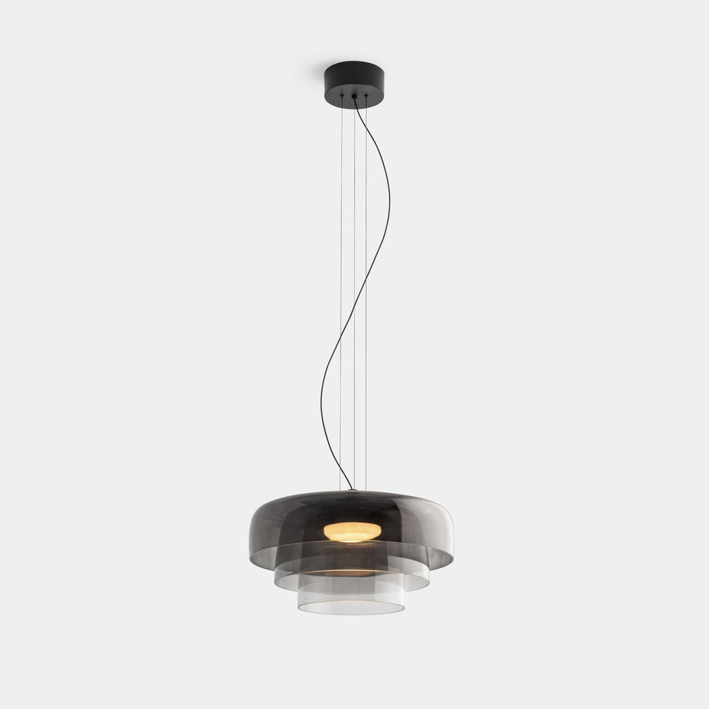 Novael Glass And Metal Pendant Light For Dining Rooms And Kitchens