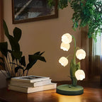Solara Bloom | Elegante lampada notturna floreale a LED