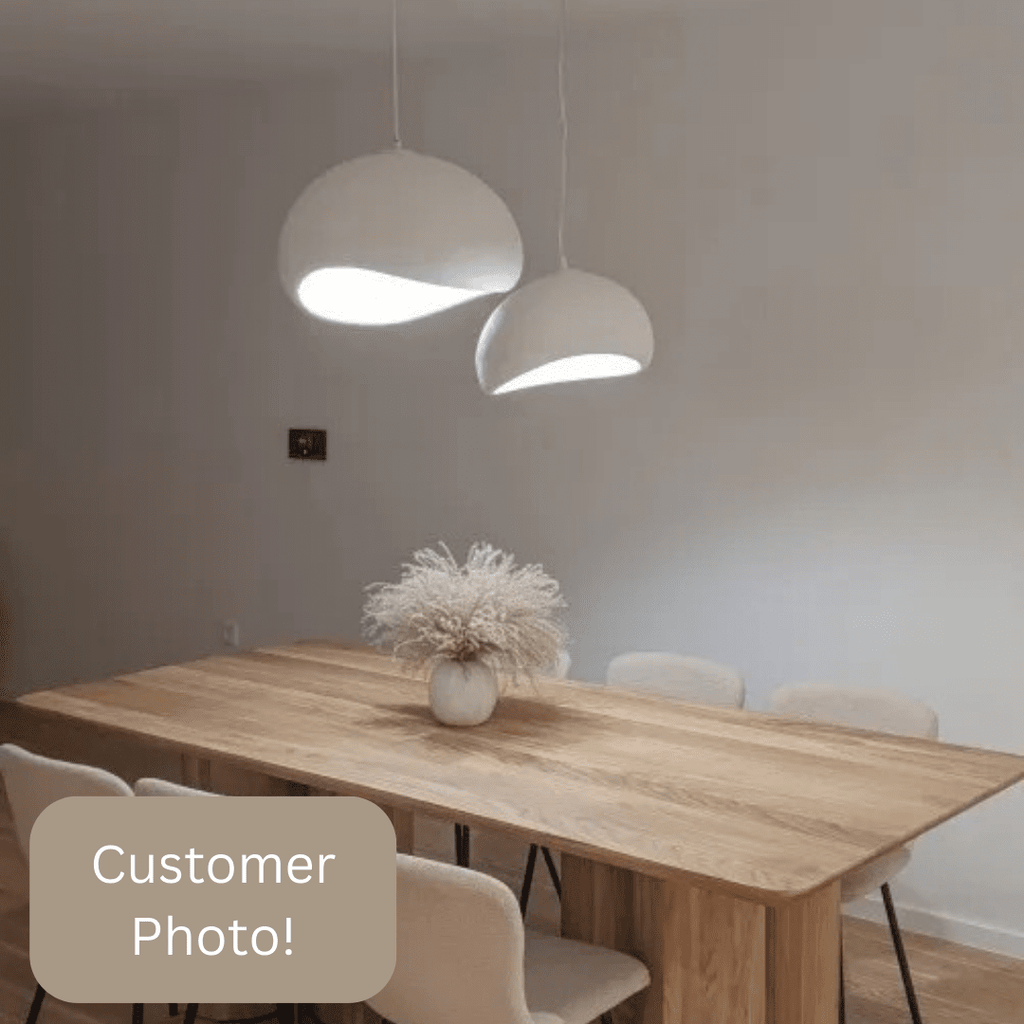 ZyraLux Boho Wasabi Chandelier Lux Resin Pendant Light