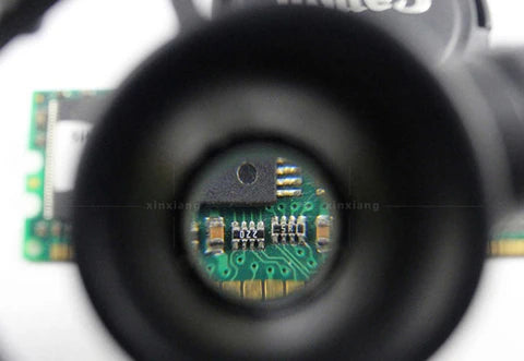 Visiera Ingrandente LED Regolabile LumiScope Con Lenti 8x 15x 23x Per Hobbisti E Lavori Di Precisione