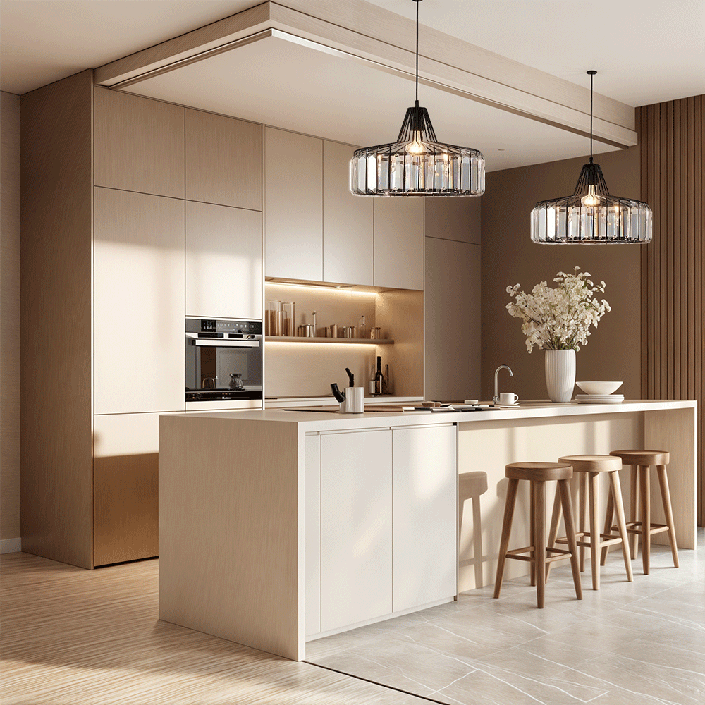 מנורת תליון קריסטל אלארה לאווירה אלגנטית בבית