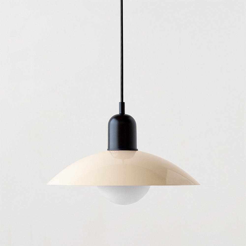 NovaLume Bauhaus Glass Pendant Light for Small Spaces