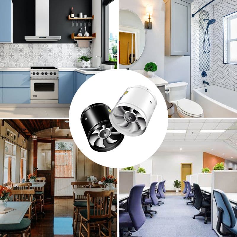 מאוורר שקט לסילוק אוויר נקי בבית ובמשרד