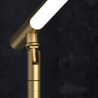 Aurelix Copper Finish LED Desk Lamp with Adjustable Head