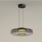 Lampada a sospensione in vetro LumaHex stile Bauhaus lampada da soffitto