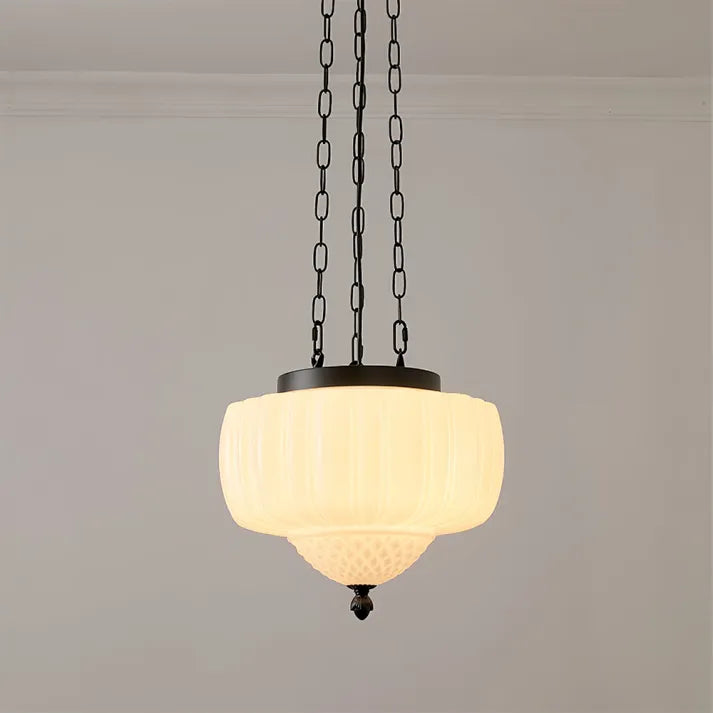 Aurelia White Minimalist Pendant Light For Modern Spaces