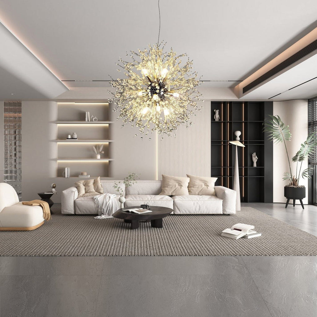 Lámpara colgante de cristal Diente de León Luminary de Lumenara