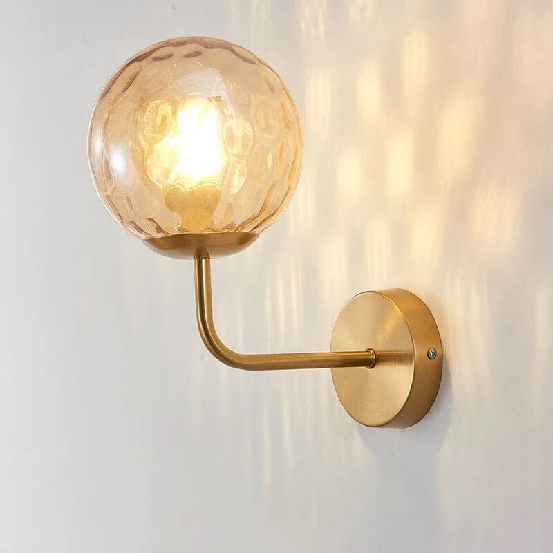 Lumanova Wall Lamp Iron Frame With Warm Glow And Elegant Finish