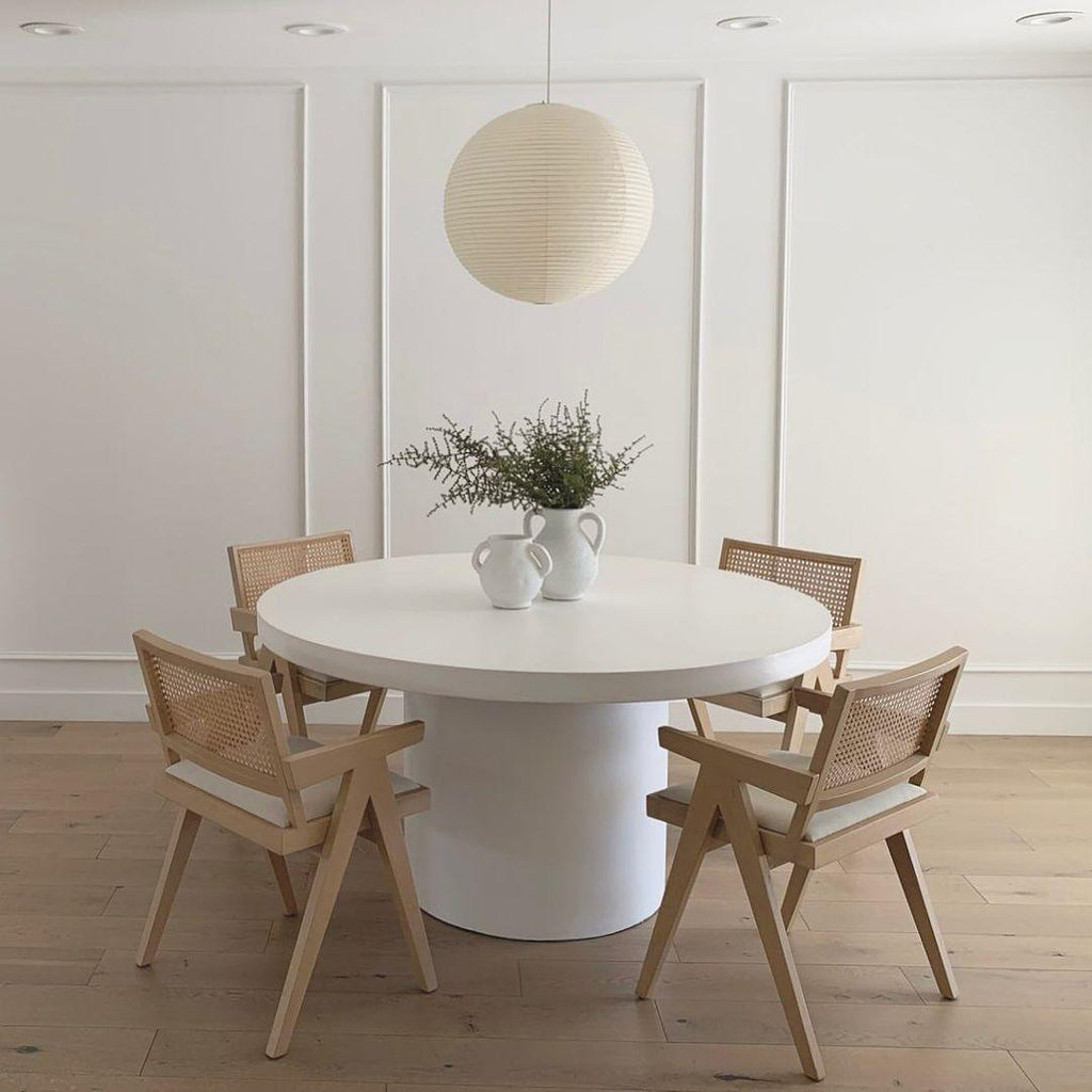 Lampada a sospensione Hikari Studio Lampada giapponese metà secolo