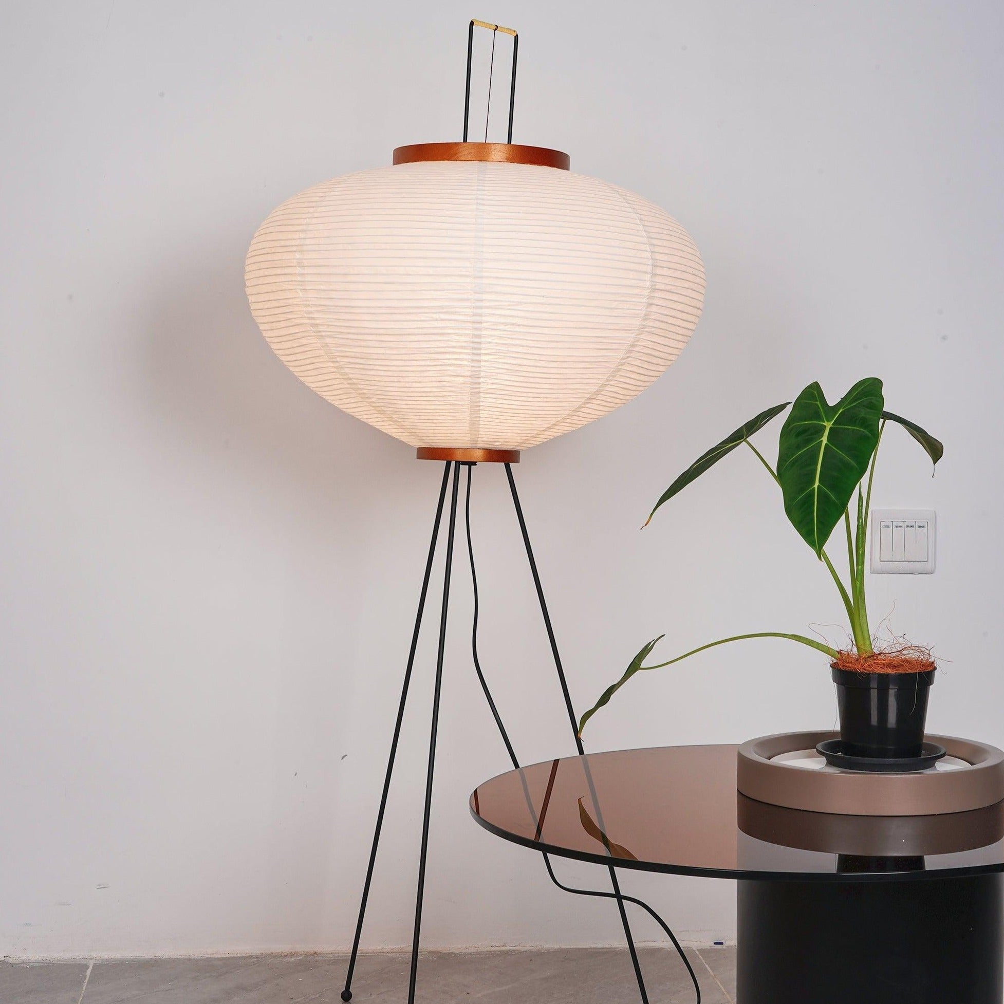 Lumiara Rice Paper Floor Lamp Japanese Inspired Ambient Glow