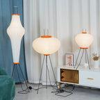 Lumiara Rice Paper Floor Lamp Japanese Inspired Ambient Glow