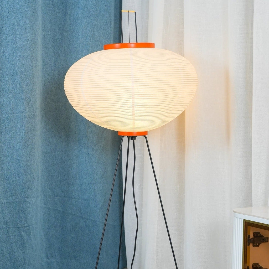 Lumiara Rice Paper Floor Lamp Japanese Inspired Ambient Glow