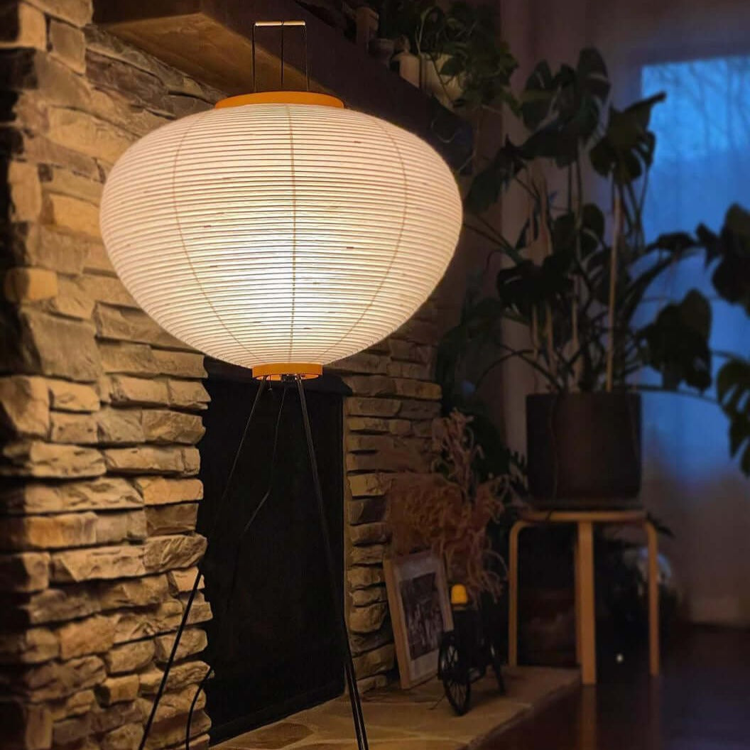 Lumiara Rice Paper Floor Lamp Japanese Inspired Ambient Glow