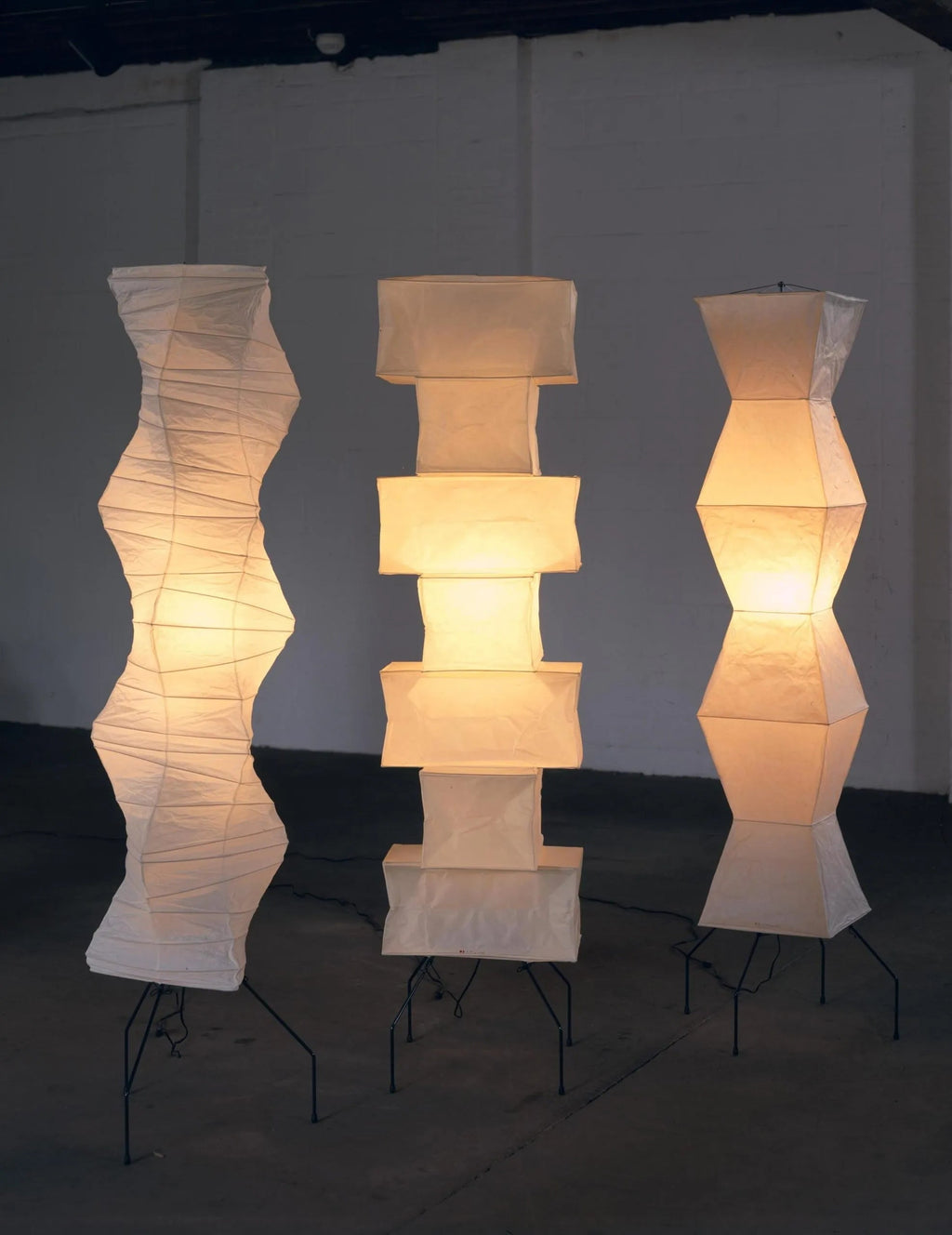 Lumiara Rice Paper Floor Lamp Japanese Inspired Ambient Glow