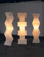 Lumiara Rice Paper Floor Lamp Japanese Inspired Ambient Glow