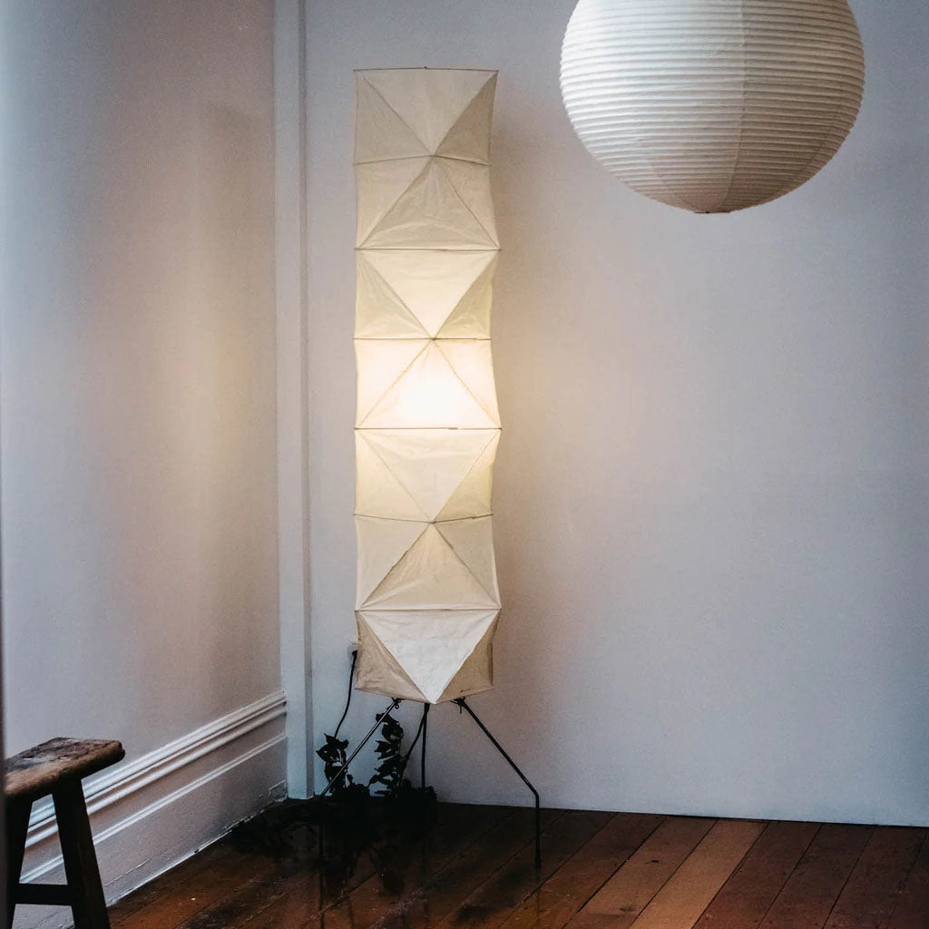 Lumiara Rice Paper Floor Lamp Japanese Inspired Ambient Glow