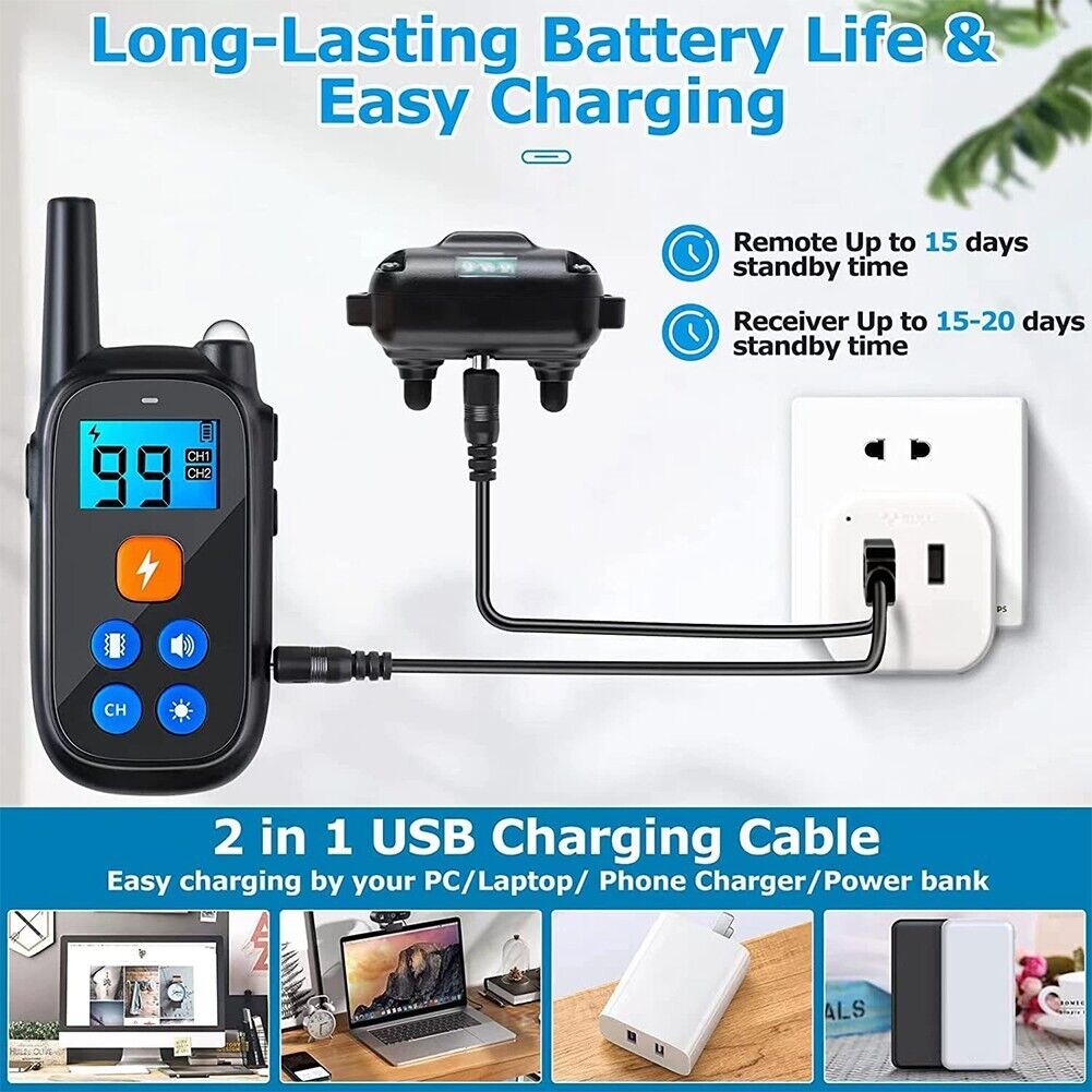 קולר אלקטרוני ZenPaw Pro לשליטה מרחוק בנביחות לכלבים אליט