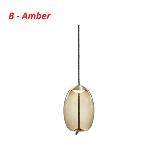 Scandinavian Rope And Glass Pendant Lights