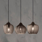 Marlo | Pendant Lights in Textured Glass