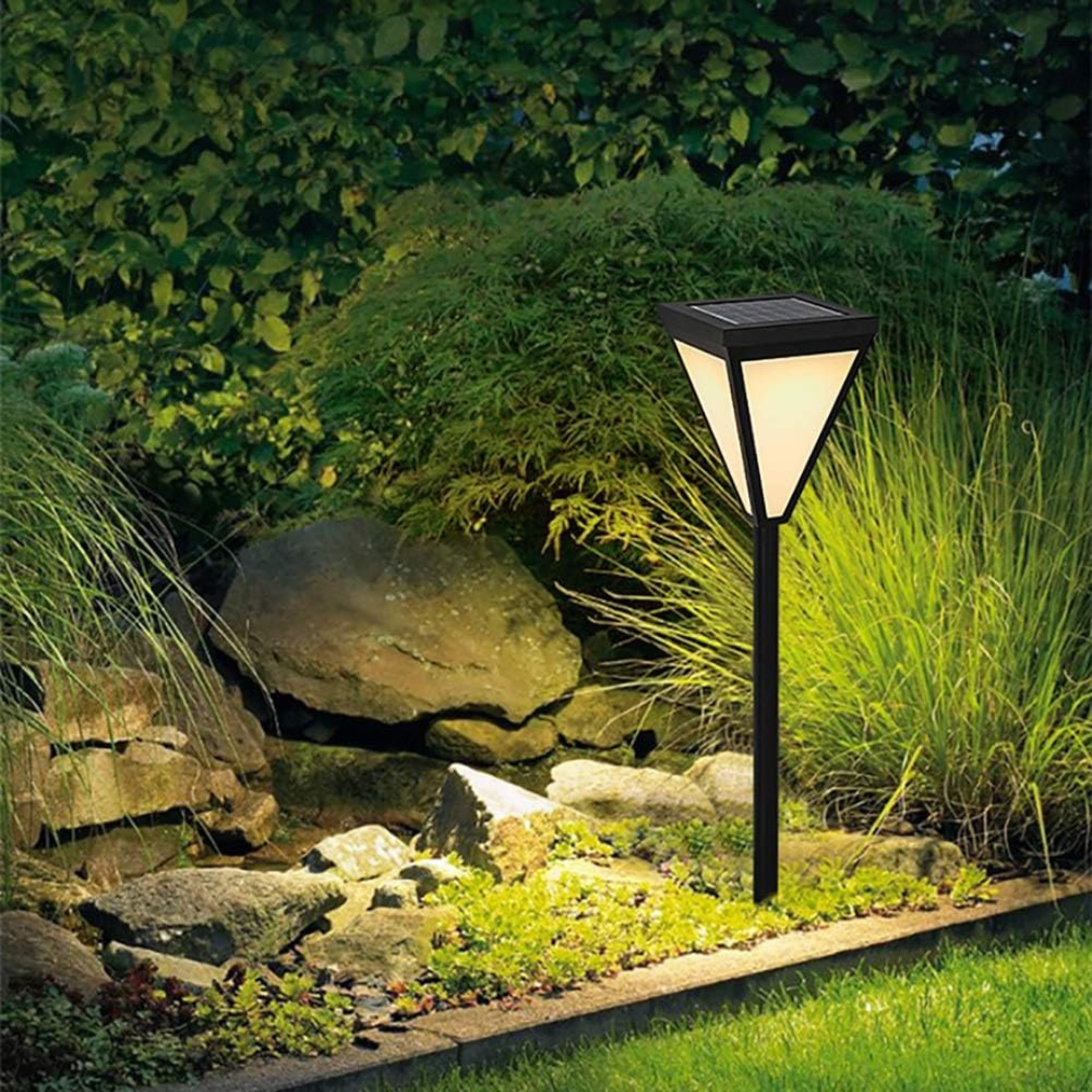 Lumanorth Garden Solar Lamp Dusk To Dawn Outdoor Light
