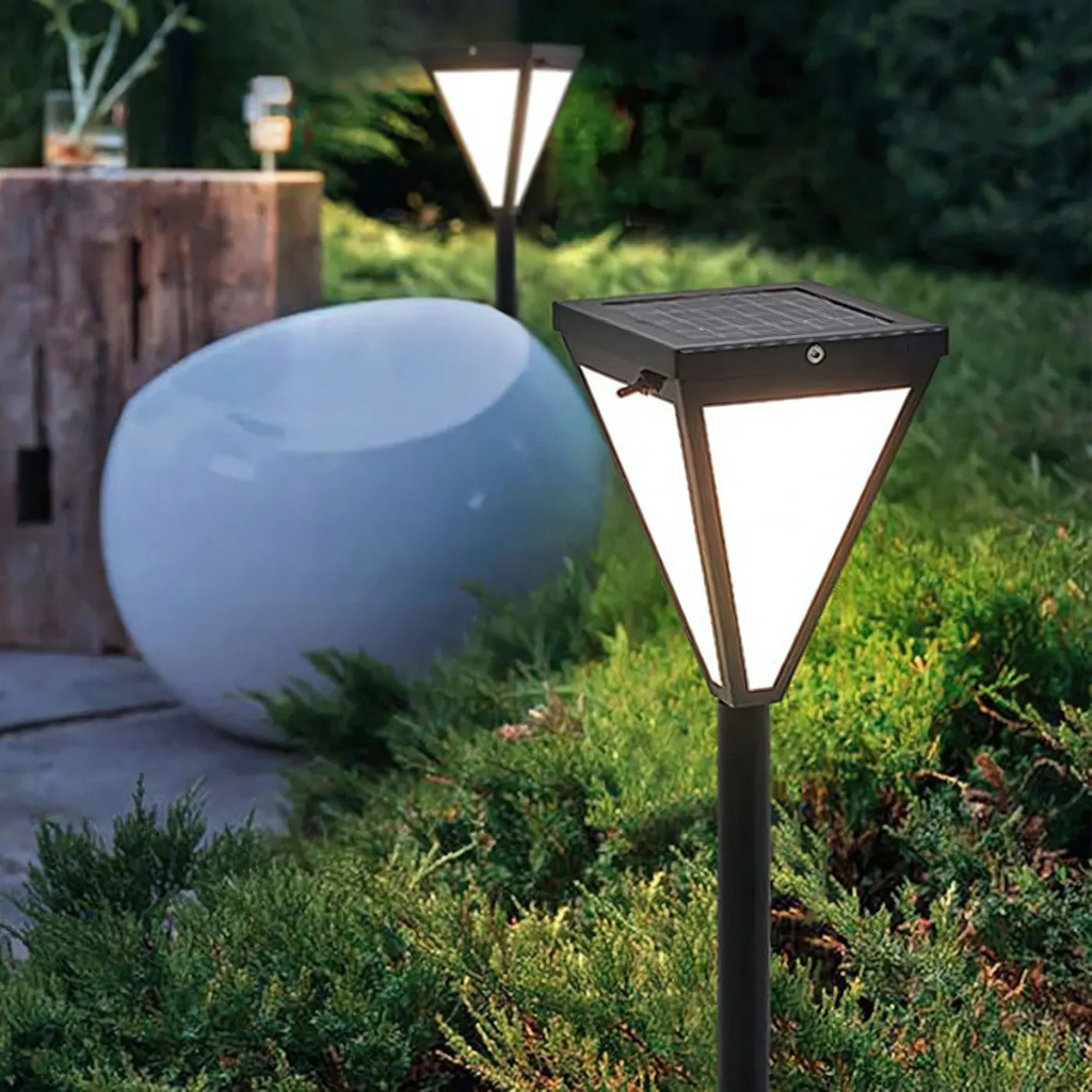 Lumanorth Garden Solar Lamp Dusk To Dawn Outdoor Light