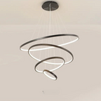 Lumenia | Contemporary LED Ring Chandelier
