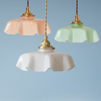 Lunaria | Pendente Fiore di Vetro & Lampade a Soffitto