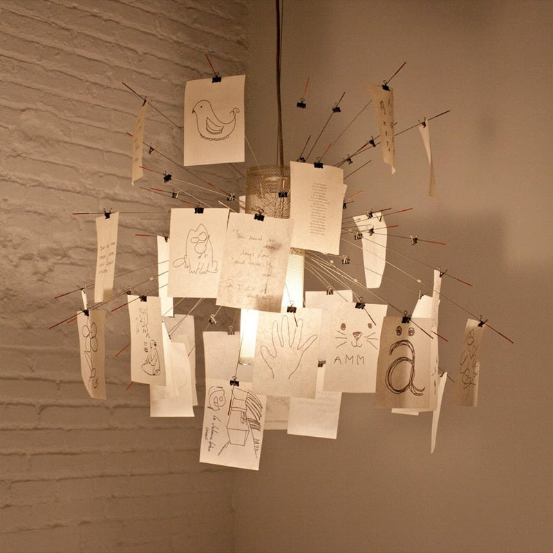 NovaLume DIY Chandelier: Personalizable Lighting Fixture | Ingo Maurer Zettel