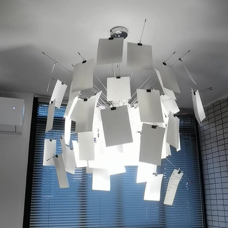 NovaLume DIY Chandelier: Personalizable Lighting Fixture | Ingo Maurer Zettel