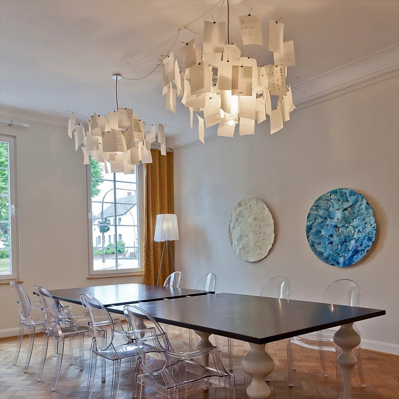 NovaLume DIY Chandelier: Personalizable Lighting Fixture | Ingo Maurer Zettel