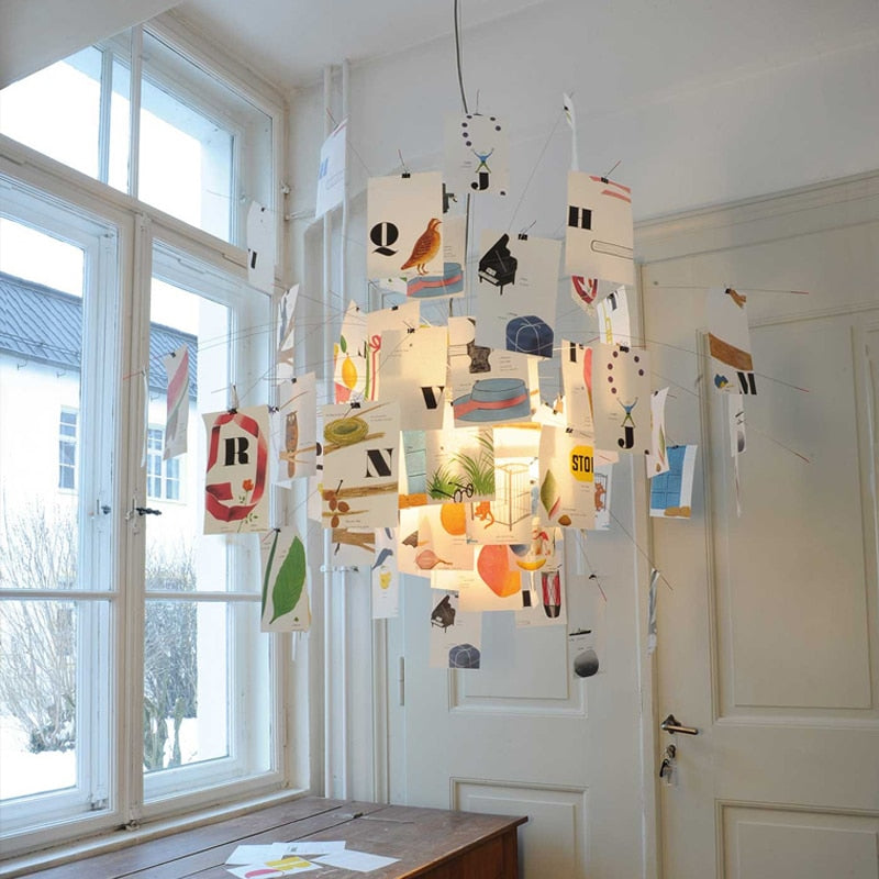 NovaLume DIY Chandelier: Personalizable Lighting Fixture | Ingo Maurer Zettel
