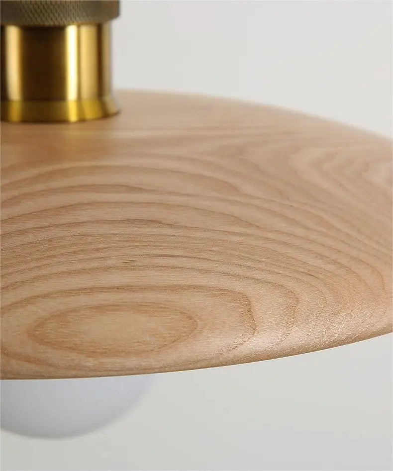 Lampada da soffitto in legno Dopwii – Eleganza moderna e artigianale