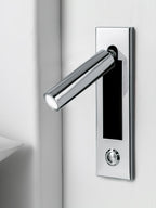 Applique da parete incassata LumaNest con luce da lettura