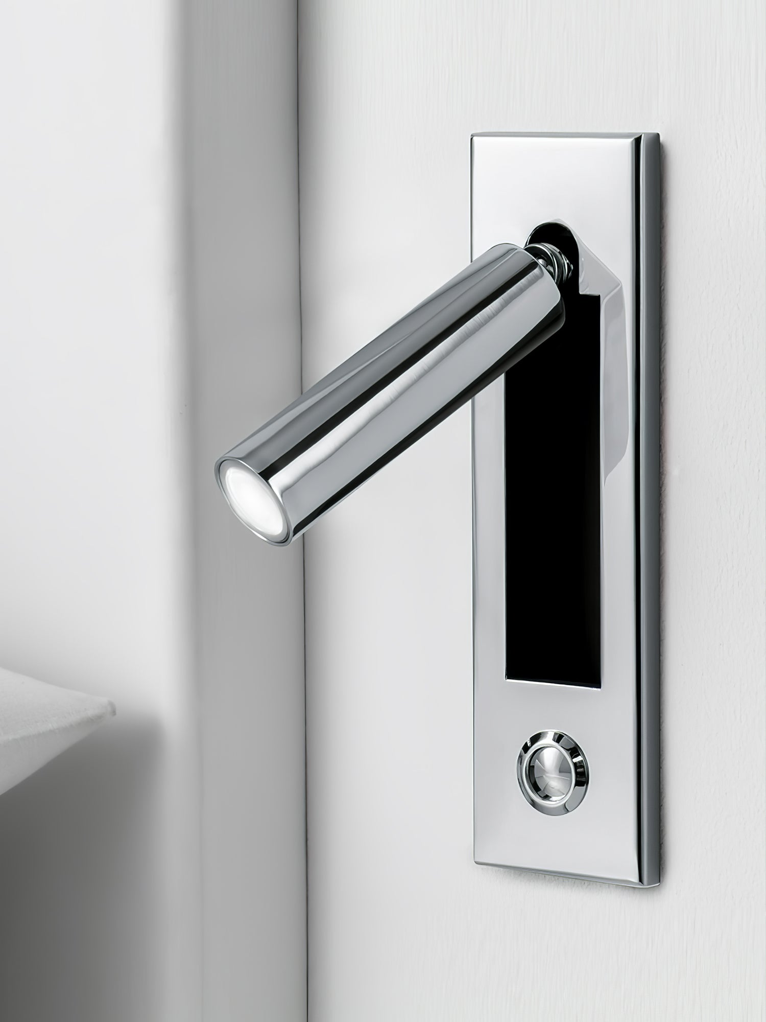 Applique da parete incassata LumaNest con luce da lettura