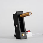 Applique da parete incassata LumaNest con luce da lettura