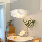 Lumenbloom Petal Pendant Light In White With Soft Diffused Glow
