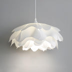 Lumenbloom Petal Pendant Light In White With Soft Diffused Glow