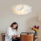 Lumenbloom Petal Pendant Light In White With Soft Diffused Glow