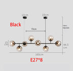 נברשת זכוכית אמנדה