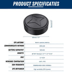 אורביסמג מיני מעקב GPS מגנטי למעקב בזמן אמת אחר מיקום ומעקב דיסקרטי לאבטחת נכסים