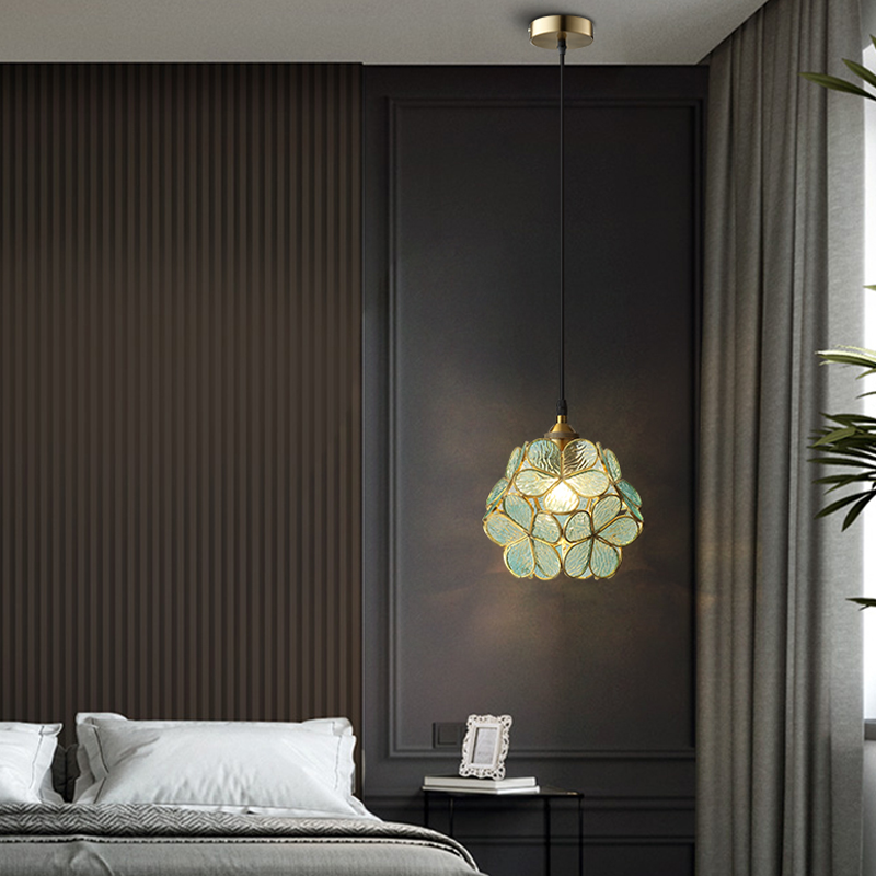 Liora Petal Glass Pendant Light For Vintage Interiors