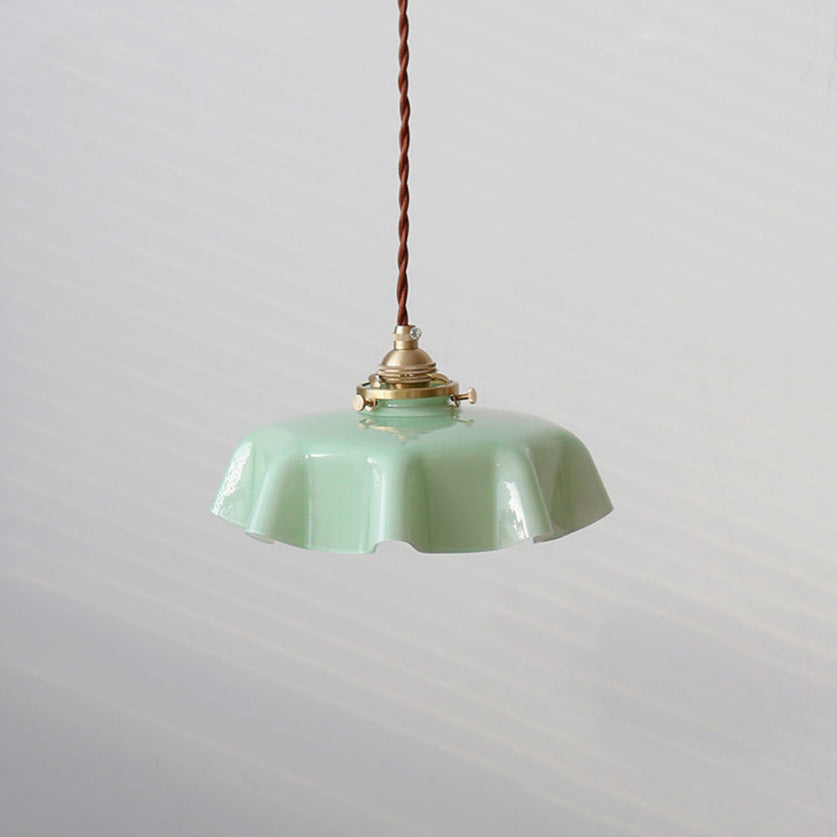 Lunaria | Pendente Fiore di Vetro & Lampade a Soffitto