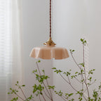 Lunaria | Pendente Fiore di Vetro & Lampade a Soffitto