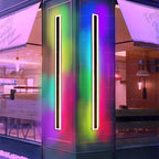 נובהגלואו תאורת קיר RGB עמידה למים לשימוש פנימי וחיצוני