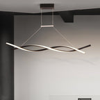 Aeristwist Minimalist Twisted Pendant Light For Modern Homes