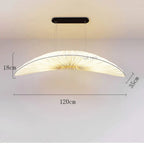 Lampadario a vela in tessuto Marinelle bianco a sospensione LED